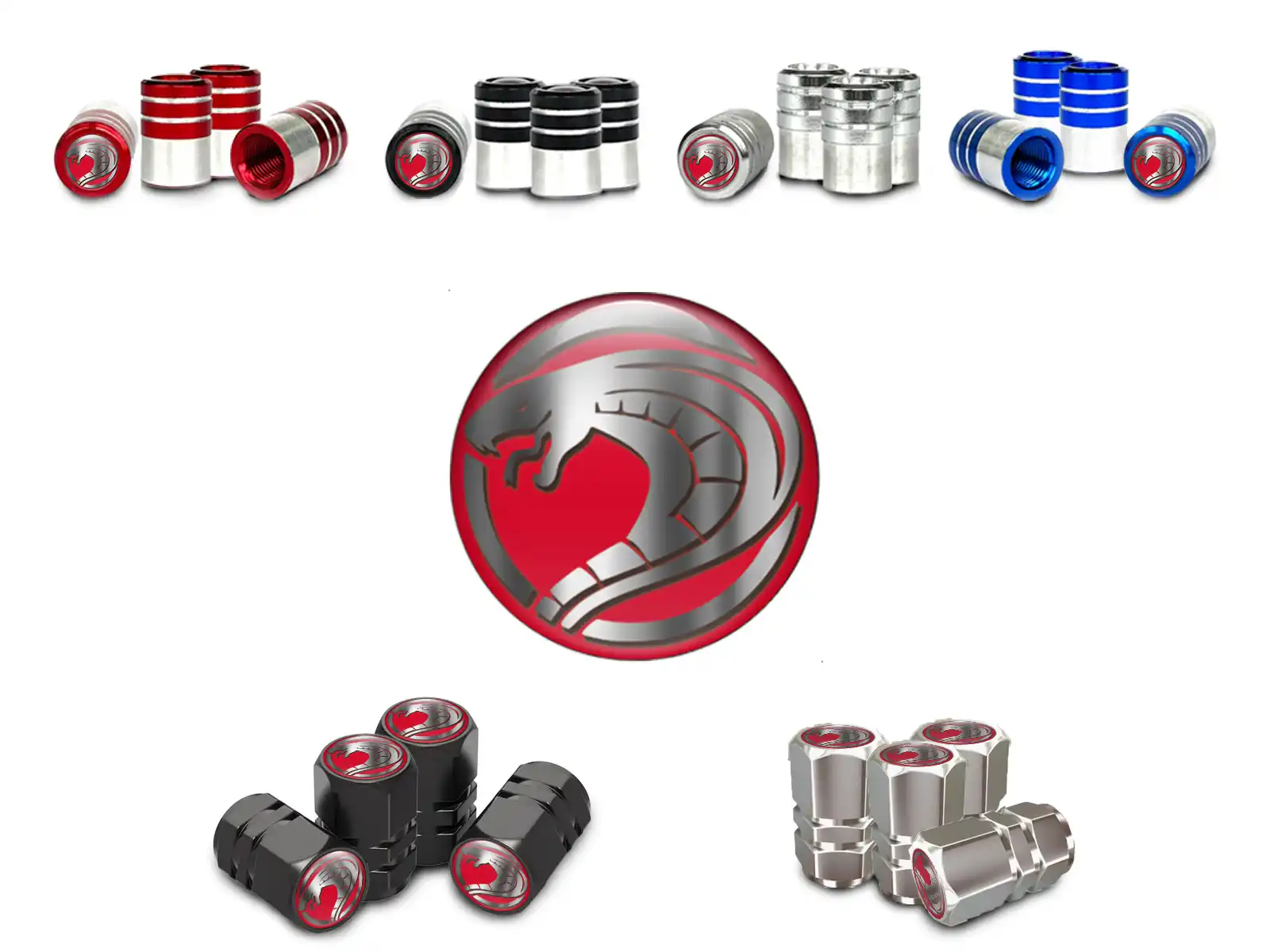 Rims Valve Caps for Bikes Universal Design